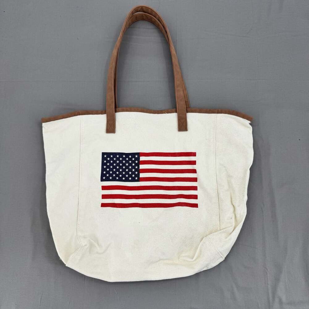 Maurices American Flag Tote Bag